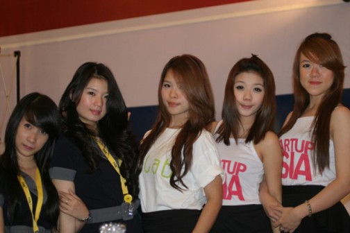 Startup ASIA Booth Babes